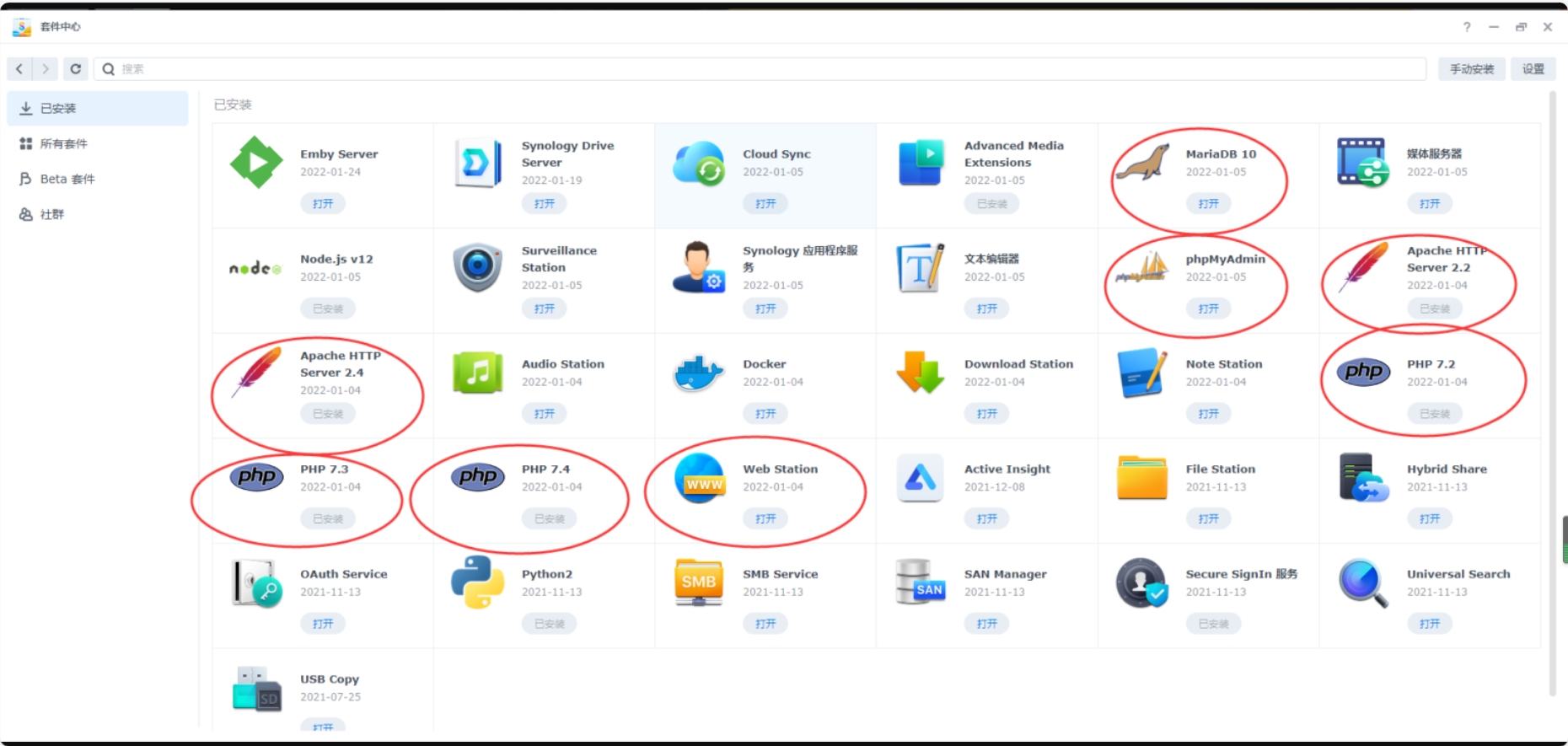 群晖nas使用教程一：搭建群晖导航页